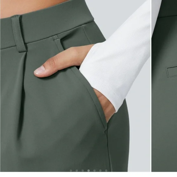 Halara Women's High Waisted Straight Leg Work Pant Trio - Picture 16 of 16